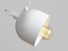 Lampa wisząca POPO 1 – biały