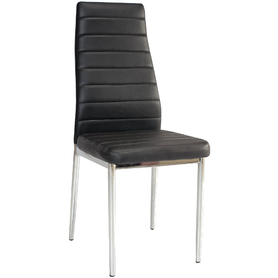 Krzesło H-261 Chrom Czarny