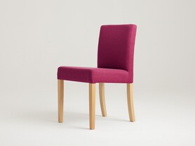 Krzesło WILTON CHAIR - landrynkowy róż(et78), naturalny