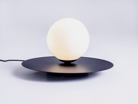 Lampa stołowa SKIVA BALL S - czarny