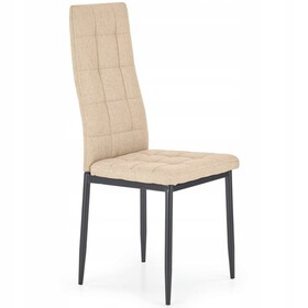 Krzesło K292 Czarny/Beżowy