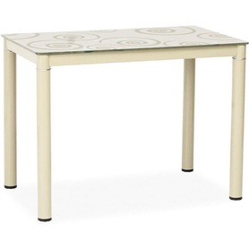 Stół Damar Kremowy 100x60