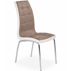 Krzesło K186  cappuccino - biały
