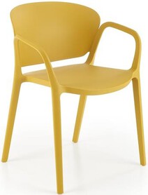 Krzesło K491 Musztardowy