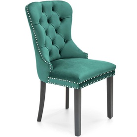 Krzesło Miya 60x54x100 Czarny/Ciemny Zielony