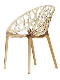 Krzesło KORAL amber - poliwęglan