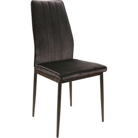 Krzesło ATOM Velvet Czarny/Czarny Bluvel19