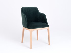 Krzesło LULU ARMS- avocado(rv38), naturalny