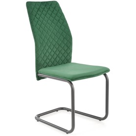 Krzesło K444 Czarny/Zielony