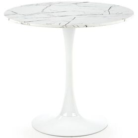 DENVER stół, blat - biały marmur