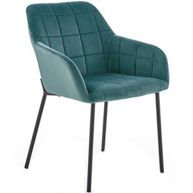 Krzesło K305 57x58x80 Ciemny Zielony/Czarny