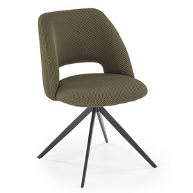 Krzesło K546 Oliwkowy/Czarny
