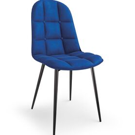 K417 krzesło granatowy velvet