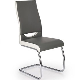 Krzesło K259  popiel / biały