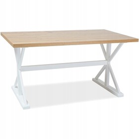 Stół OXFORD 150x90 Biały/Dąb
