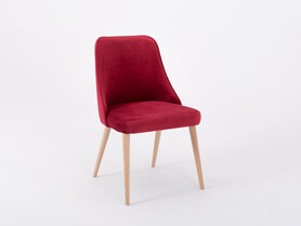 Krzesło SPRING- soczysta żurawina(rv61), naturalny