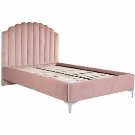 Łóżko BELMOND 120x200 Różowe