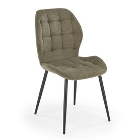 Krzesło K548 Oliwkowy/Czarny