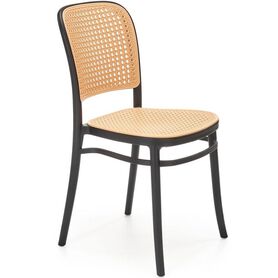 Krzesło K-483 52x41x86 Naturalny/Czarny