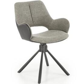 Krzesło K494 Czarny/Popielaty