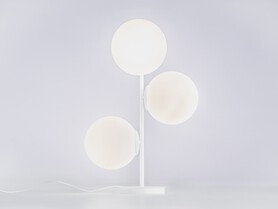 Lampa stołowa BOBLER - biała