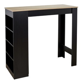 Stół Barowy Blox 50x115 Czarny