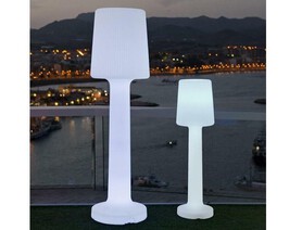 NEW GARDEN lampa ogrodowa CARMEN 165 C biała - LED