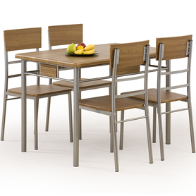 NATANIEL - NATAN zestaw stół + 4 krzesła