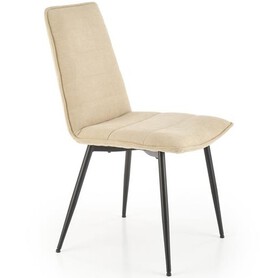 Krzesło K493 Czarny/Beżowy