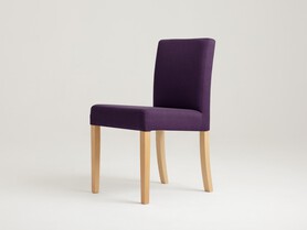 Krzesło WILTON CHAIR - jagodowy(et65), naturalny