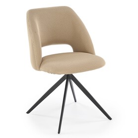 Krzesło K546 Beżowy/Czarny