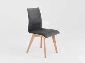 Krzesło ROEN- szary bez(rv96), naturalny