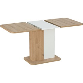 Stół Rozkładany NEXT (110-148)x68 Dąb Artisan/Biały