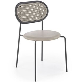 Krzesło K524 Czarny/Popiel