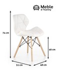 krzesło K281 biały / buk (2)