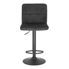 Krzesło Barowe Regulowane Dafne Vic 38x40x87 Czarny (2)