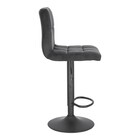 Krzesło Barowe Regulowane Dafne Vic 38x40x87 Czarny (4)