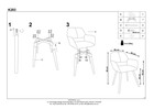 krzesło K281 biały / buk (8)