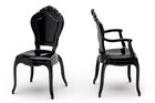 Krzesło King Arm 54x57x97 Czarny/Poliwęglan (8)