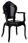 Krzesło King Arm 54x57x97 Czarny/Poliwęglan (1)