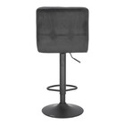 Krzesło Barowe Regulowane Dafne Vic 38x40x87 Czarny (6)